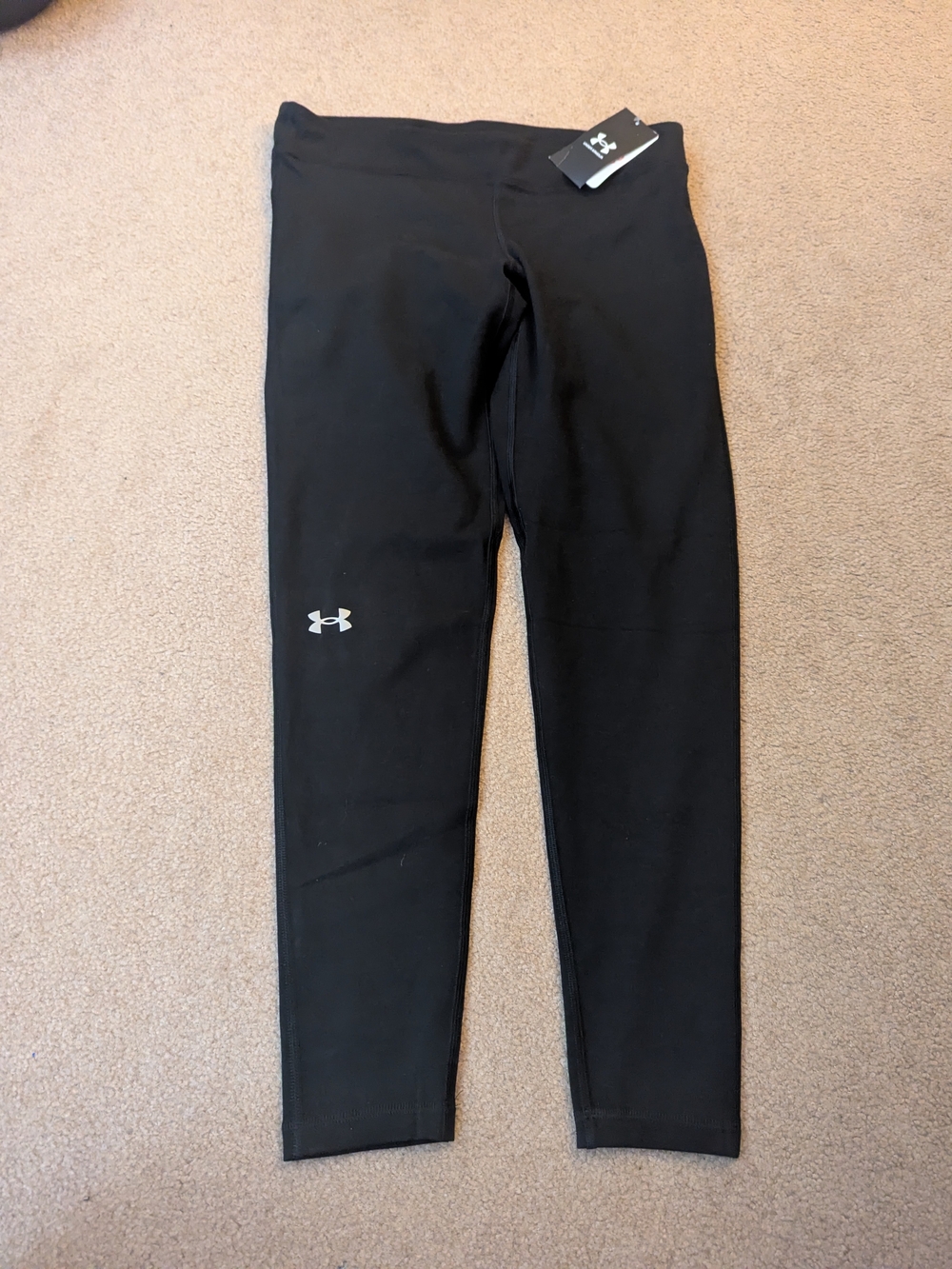 Under Armour Girls' Black Athletic Leggings
